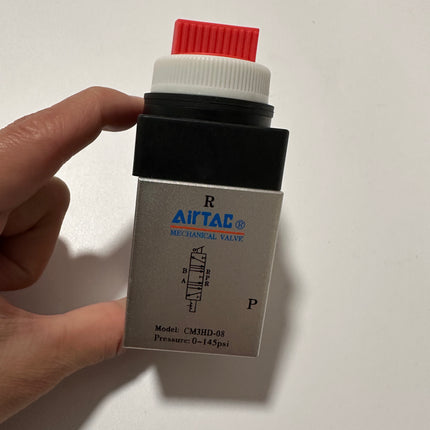 Airtac CM3HD-08: Manual Valve. 5 Way - CM3HD08RT