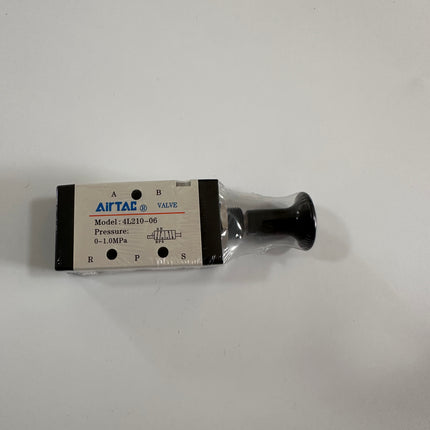 Airtac 4L210-06: Push Pull Valve. 5 Way - 4L21006