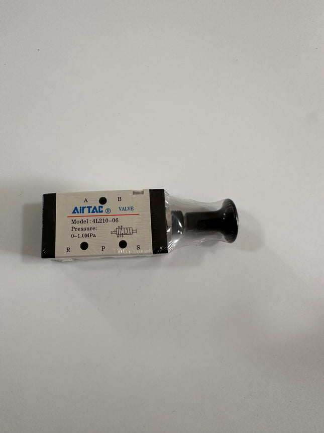 Airtac 4L210-06: Push Pull Valve. 5 Way - 4L21006