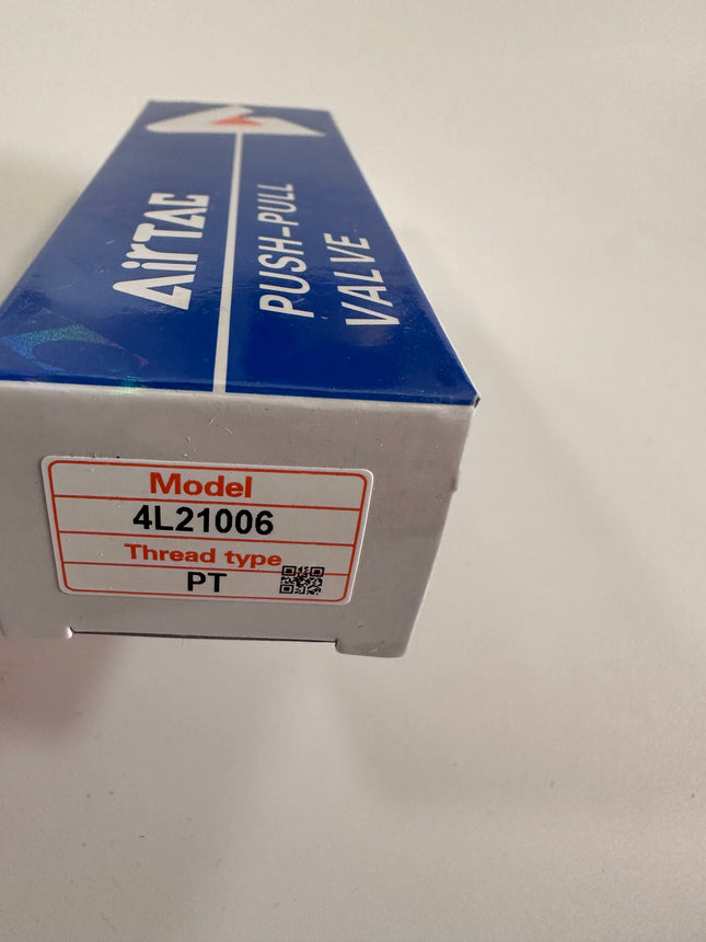 Airtac 4L210-06: Push Pull Valve. 5 Way - 4L21006
