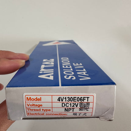 Airtac 4V130E-06: Solenoid Air Valve - 4V130E06FT