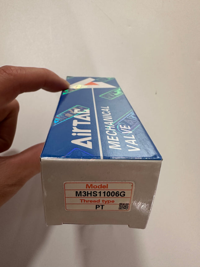 Airtac M3HS110-06: Manual Valve. 3 Way - M3HS11006G