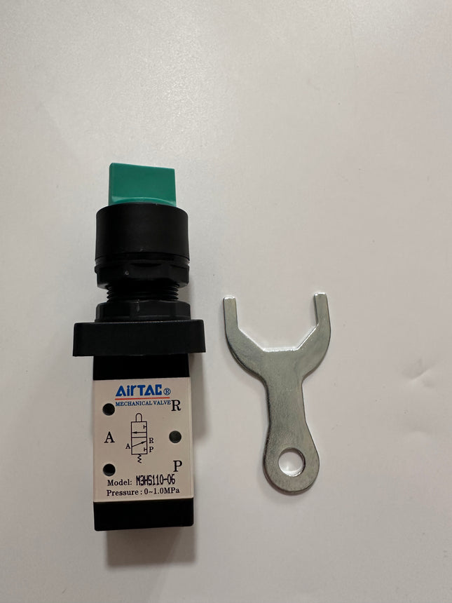 Airtac M3HS110-06: Manual Valve. 3 Way - M3HS11006G