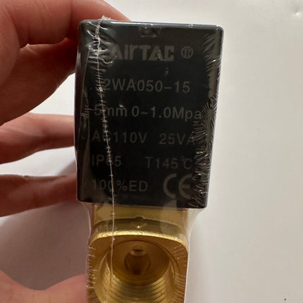 Airtac 2W050-15: 2 Way Solenoid Valve - 2W05015C