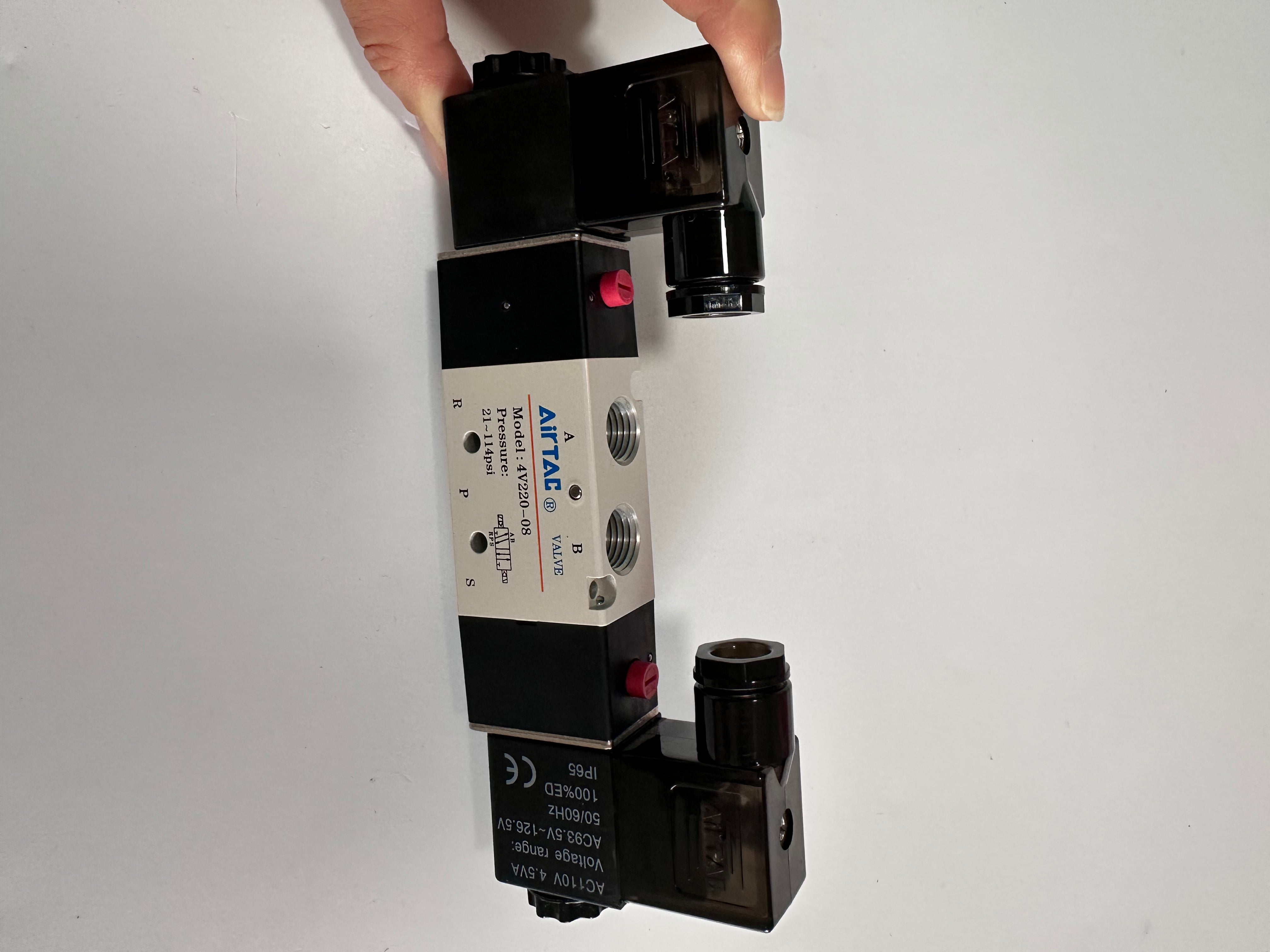 Solenoid Coil Pilot Valve Coil Terminal And Wire Type Airtac
