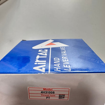 Airtac 4H310-08: Hand Valve. Toggle Style - 4H31008