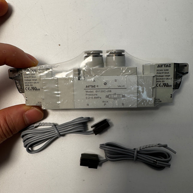 Airtac 6V series: pneumatic solenoid valve - 6V130CJ08B050