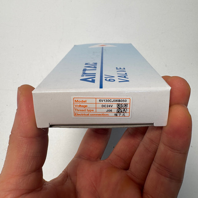 Airtac 6V series: pneumatic solenoid valve - 6V130CJ06B050