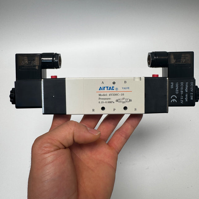 Airtac 4V330C-10: Solenoid Air Valve - 4V330C10F