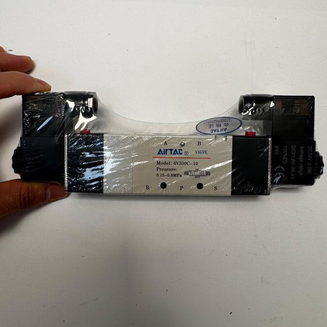 Airtac 4V330C-10: Solenoid Air Valve - 4V330C10B