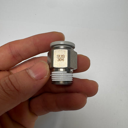 Airtac PC: Male connector--One-touch fittings(stainless steel) - PC1203-S