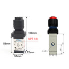 Airtac M3PP110-06: Manual Valve. 3 Way - M3PP21006RT