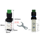 Airtac M5HS210-06: Manual Valve. 5 Way - M5HS21006GG