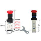 Airtac M5PL210-08: Manual Valve. 5 Way - M5PL21008T