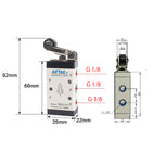 Airtac M5R210-06: Manual Valve. 5 Way - M5R21006G