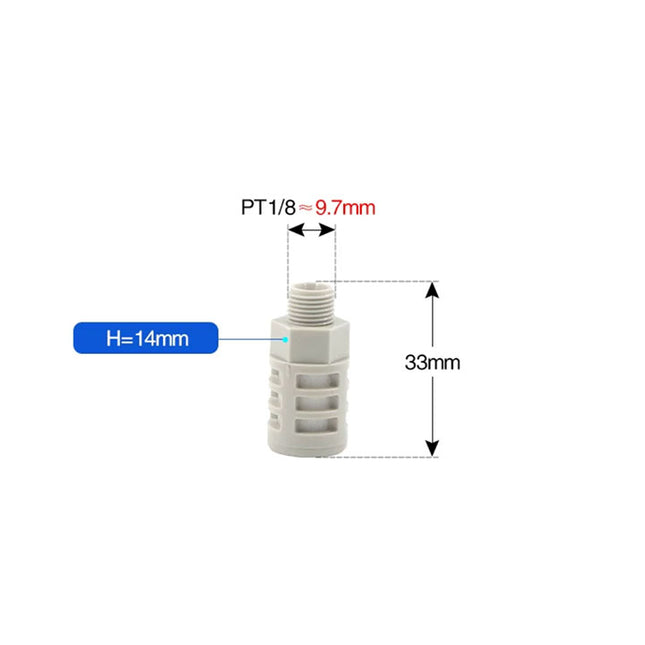 Airtac PAL: Pneumatic Silencer  - PAL01