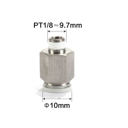 Airtac PC: Push Lock Fitting. Male Connector - PC1001D