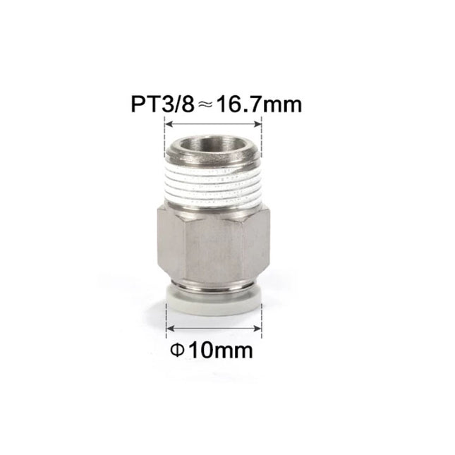 Airtac PC: Push Lock Fitting. Male Connector - PC1003