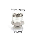 Airtac PC: Push Lock Fitting. Male Connector - PC1004