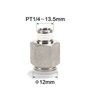 Airtac PC: Push Lock Fitting. Male Connector - PC1202