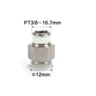 Airtac PC: Push Lock Fitting. Male Connector - PC1203