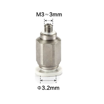 Airtac PC: Male connector--One-touch fittings - PC3.2M3-M