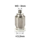 Airtac PC: Male connector--One-touch fittings - PC3.2M3D-M