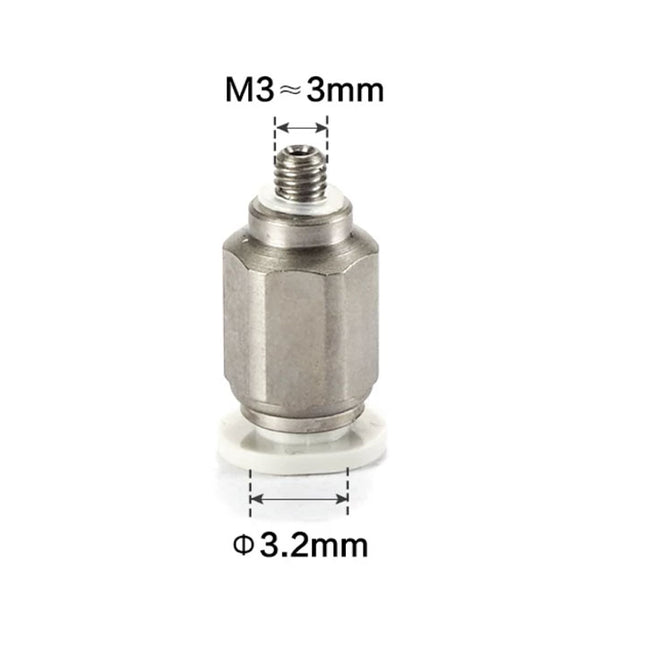 Airtac PC: Male connector--One-touch fittings - PC3.2M3D-M