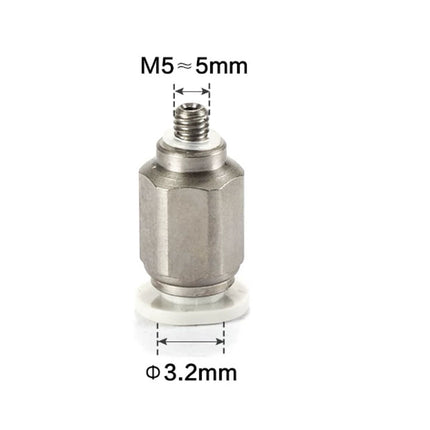 Airtac PC: Male connector--One-touch fittings - PC3.2M5-M