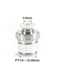 Airtac PC: Male connector--One-touch fittings(stainless steel) - PC402D-S