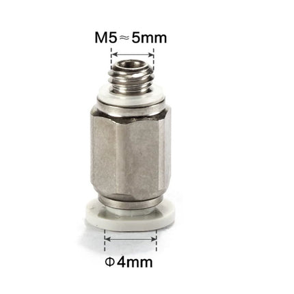 Airtac PC: Male connector--One-touch fittings - PC4M5-M