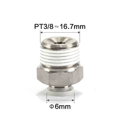 Airtac PC: Push Lock Fitting. Male Connector - PC603D