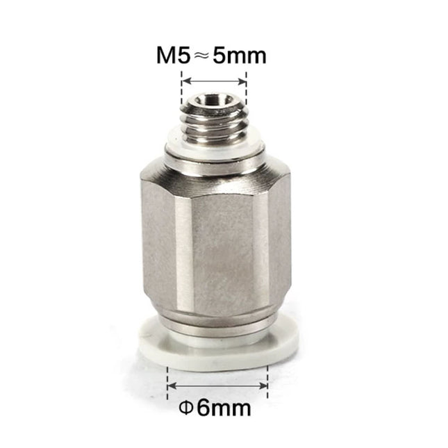 Airtac PC: Male connector--One-touch fittings - PC6M5-M