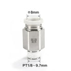 Airtac PC: Male connector--One-touch fittings(stainless steel) - PC801-S