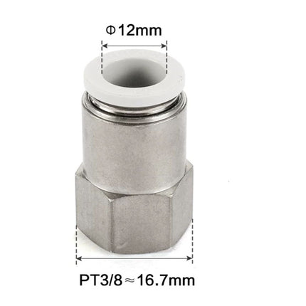 Airtac PCF: Push Lock Fitting. Female Connector - PCF1203