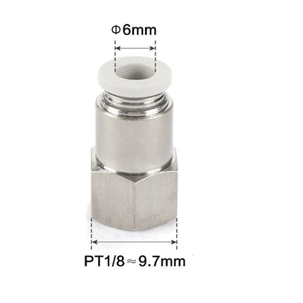 Airtac PCF: Push Lock Fitting. Female Connector - PCF601D