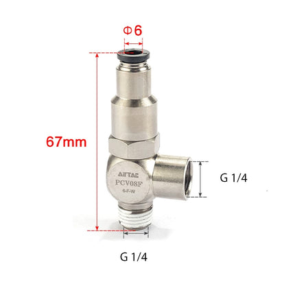 Airtac PCV: Non-Return Valve - PCV08FG