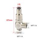 Airtac PCV: Non-Return Valve - PCV08FT