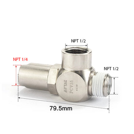 Airtac PCV: Non-Return Valve - PCV15T