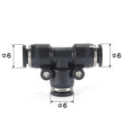 Airtac PE: Push Lock Fitting. Union Tee - PE6D