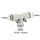 Airtac PEB: Accessories--One-touch fittings(stainless steel) - PEB1002D-S