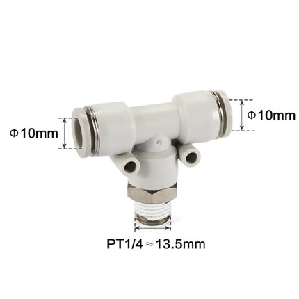 Airtac PEB: Accessories--One-touch fittings(stainless steel) - PEB1002-S
