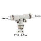 Airtac PEB: Accessories--One-touch fittings(stainless steel) - PEB401-S