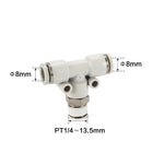 Airtac PEB: Accessories--One-touch fittings(stainless steel) - PEB802D-S