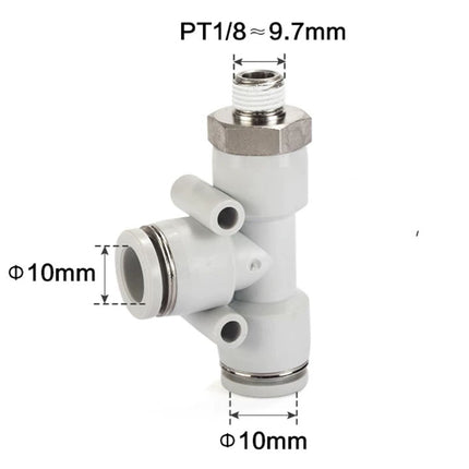 Airtac PED: Accessories--One-touch fittings(stainless steel) - PED1001D-S