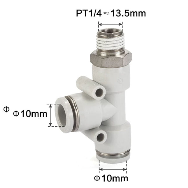 Airtac PED: Accessories--One-touch fittings(stainless steel) - PED1002D-S