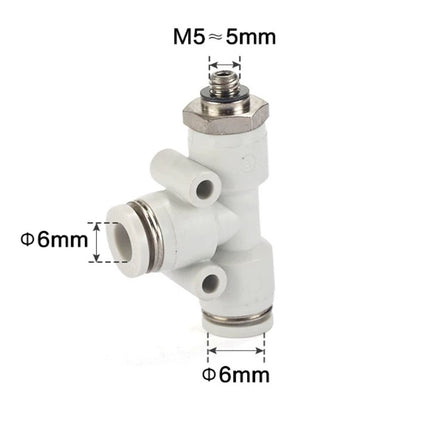 Airtac PED: Accessories--One-touch fittings(stainless steel) - PED6M5D-S