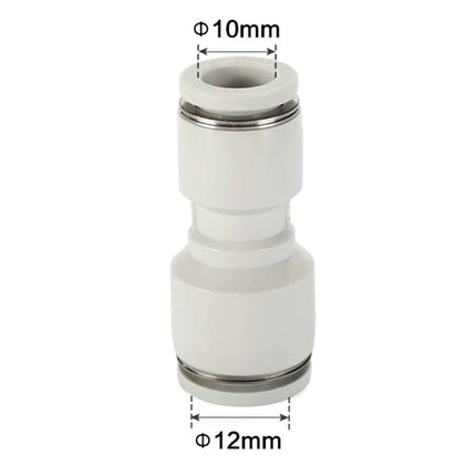 Airtac PG: Push Lock Fitting. Different Diameter Straight - PG12-10