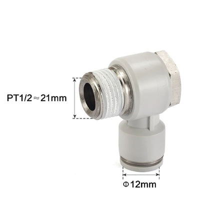 Airtac PH: Accessories--One-touch fittings(stainless steel) - PH1204-S