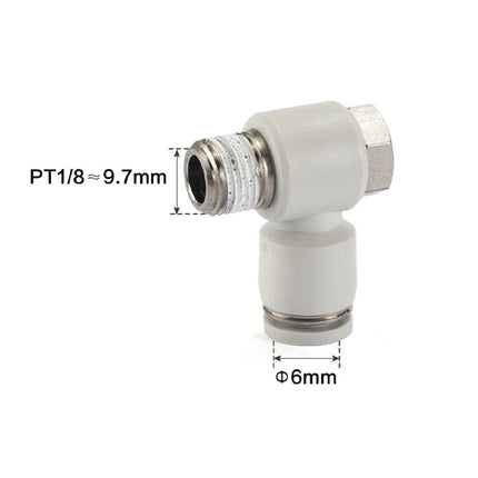 Airtac PH: Accessories--One-touch fittings(stainless steel) - PH601D-S